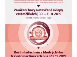 Vinařské akce v Němčičkách v roce 2019