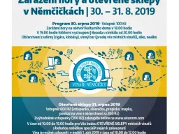 Zarážení hory a otevřené sklepy v Němčičkách 30.-31.8.2019