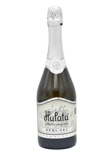 Sekt Muškát Žlutý 2025 - demi-sec